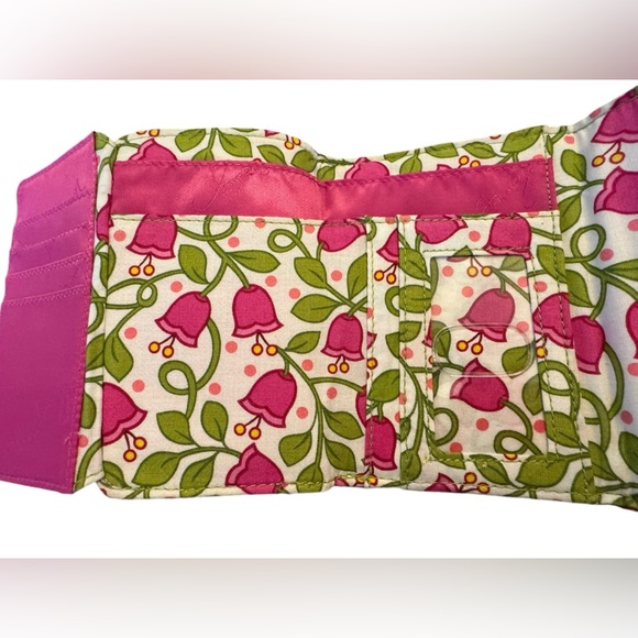 Vera Bradley Brightly Tulip Patterned Wallet - Picture 10 of 10